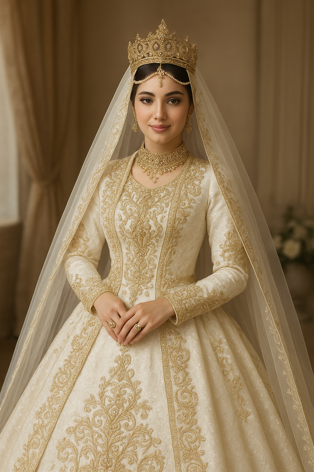 لباس عروس سنتی یا کلاسیک ایرانی لباس عروس سنتی یا کلاسیک ایرانی